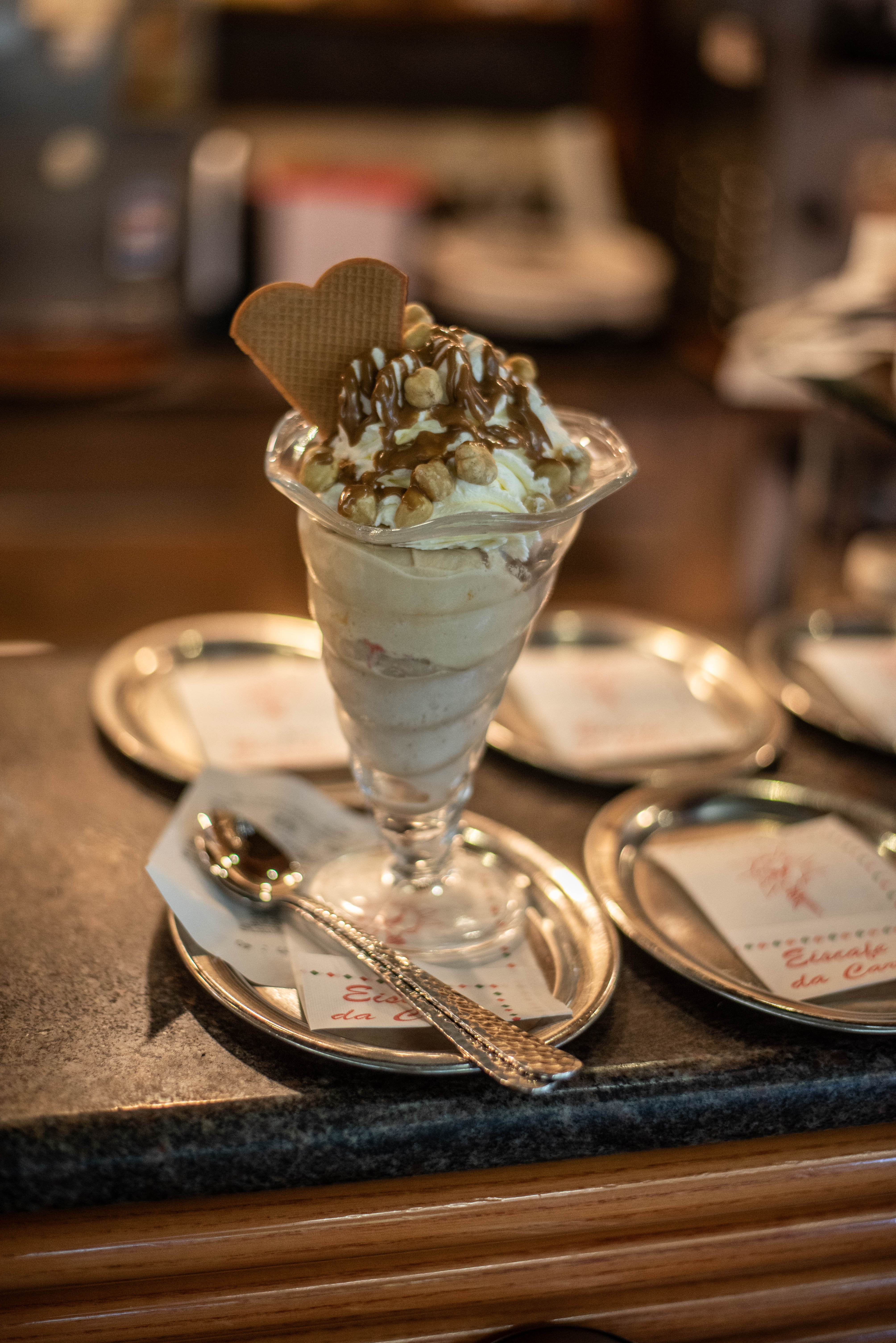 Leckerer Eisbecher bei Eiscafe da Carlo